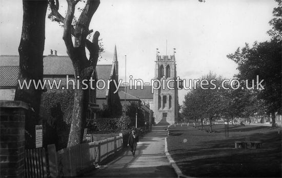 St John's Church, Epping. Essex. c.1910